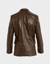 ANGELO MEN'S BLAZER | DARK BROWN